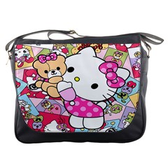 Hello-kitty-001 Messenger Bag by nate14shop