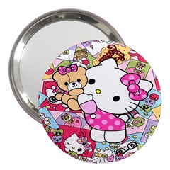 Hello-kitty-001 3  Handbag Mirrors by nate14shop