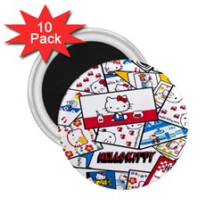 Hello-kitty-002 2 25  Magnets (10 Pack)  by nate14shop