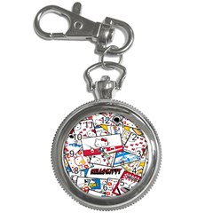 Hello-kitty-002 Key Chain Watches by nate14shop