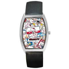 Hello-kitty-002 Barrel Style Metal Watch by nate14shop