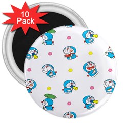 Doraemon 3  Magnets (10 Pack)  by nate14shop