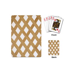 Wooden Playing Cards Single Design (mini)