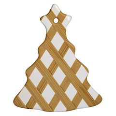 Wooden Christmas Tree Ornament (two Sides)