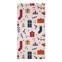 Christmas-gifts-socks-pattern Shower Curtain 36  X 72  (stall)  by nate14shop