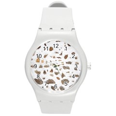 Architecture Round Plastic Sport Watch (m)