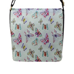 Hd-wallpaper-buterfly Flap Closure Messenger Bag (l) by nate14shop