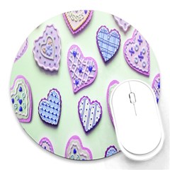 Happybirthday-love Round Mousepads by nate14shop