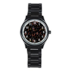 Hd-wallpaper,drink,coffe Stainless Steel Round Watch by nate14shop