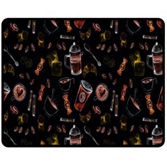 Hd-wallpaper,drink,coffe Double Sided Fleece Blanket (medium)  by nate14shop