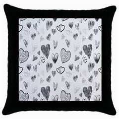 Hd-wallpaper-love-valentin Day Throw Pillow Case (black) by nate14shop