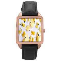 Pasta Rose Gold Leather Watch 