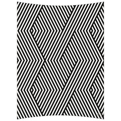 Vector-geometric-lines-pattern-simple-monochrome-texture-with-diagonal-stripes-lines-chevron-zigzag- Back Support Cushion by nate14shop