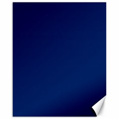 Dark Blue Canvas 16  X 20  by nate14shop