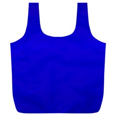 Background-blue Full Print Recycle Bag (xxl)