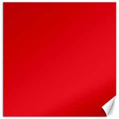 Background-red Canvas 12  X 12  by nate14shop