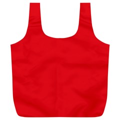 Background-red Full Print Recycle Bag (xl) by nate14shop