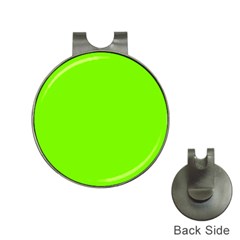 Grass-green-color-solid-background Hat Clips With Golf Markers by nate14shop