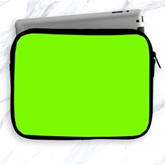 Grass-green-color-solid-background Apple Ipad 2/3/4 Zipper Cases by nate14shop