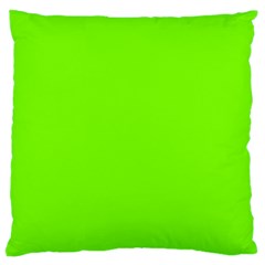 Grass-green-color-solid-background Standard Flano Cushion Case (one Side) by nate14shop