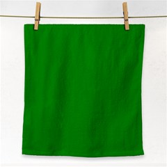 Green Face Towel by nate14shop