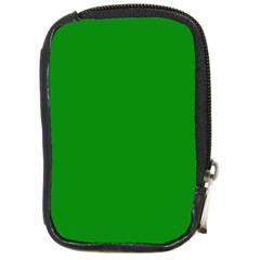 Green Compact Camera Leather Case