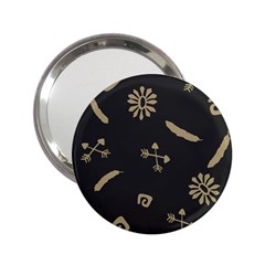 Pattern-dark 2 25  Handbag Mirrors