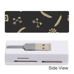 Pattern-dark Memory Card Reader (stick) by nate14shop