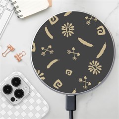 Pattern-dark Wireless Charger by nate14shop