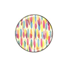 Watercolour-texture Hat Clip Ball Marker (4 Pack) by nate14shop