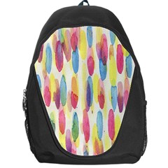 Watercolour-texture Backpack Bag by nate14shop