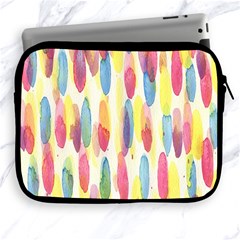 Watercolour-texture Apple Ipad 2/3/4 Zipper Cases by nate14shop