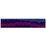 Waves Small Flano Scarf Front