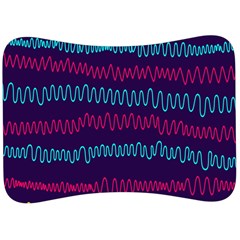 Waves Velour Seat Head Rest Cushion by nate14shop