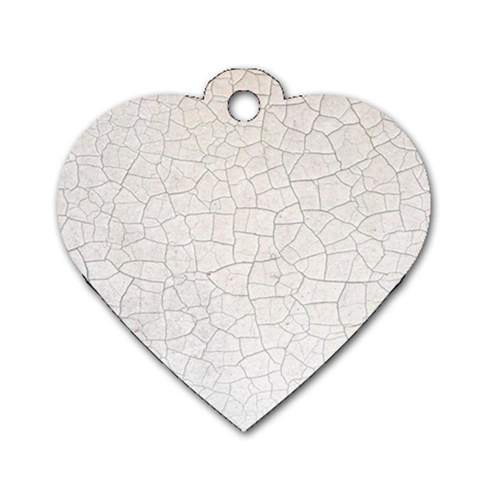  Surface  Dog Tag Heart (One Side)