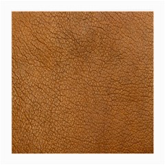 Leather Brown  Medium Glasses Cloth by artworkshop