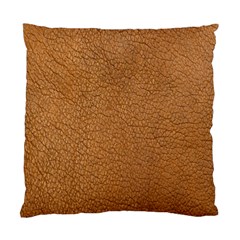 Leather Brown  Standard Cushion Case (one Side) by artworkshop