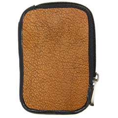 Leather Brown  Compact Camera Leather Case by artworkshop