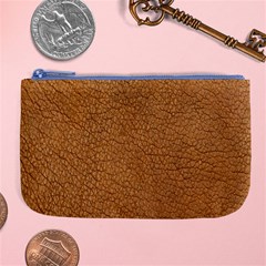 Leather Brown  Large Coin Purse by artworkshop