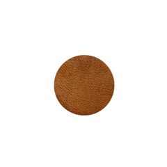 Leather Brown  1  Mini Magnets by artworkshop