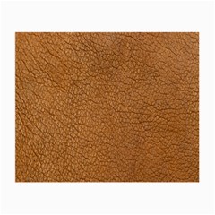 Leather Brown  Small Glasses Cloth (2 Sides) by artworkshop