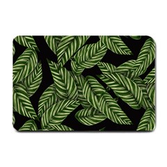  Leaves  Small Doormat  by artworkshop