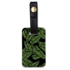  Leaves  Luggage Tag (one Side) by artworkshop