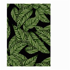  Leaves  Small Garden Flag (two Sides) by artworkshop