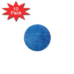 Jeans Blue  1  Mini Magnet (10 Pack)  by artworkshop