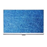 Jeans Blue  Business Card Holder Front