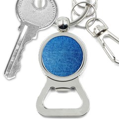 Jeans Blue  Bottle Opener Key Chain by artworkshop