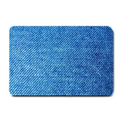 Jeans Blue  Small Doormat  by artworkshop