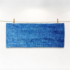 Jeans Blue  Hand Towel by artworkshop