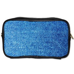 Jeans Blue  Toiletries Bag (two Sides) by artworkshop